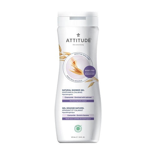 Attitude Sensitive Skin Soothing & Calming Chamomile Shower Gel 473ml