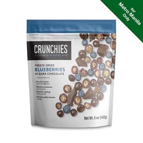 Crunchies Freeze-Dried Blueberries in Dark Chocolate 142g