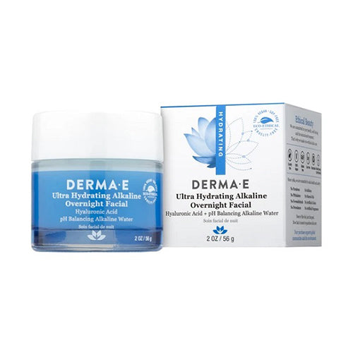 Derma E Ultra Hydrating Alkaline Overnight Facial 56g – Healthy Options