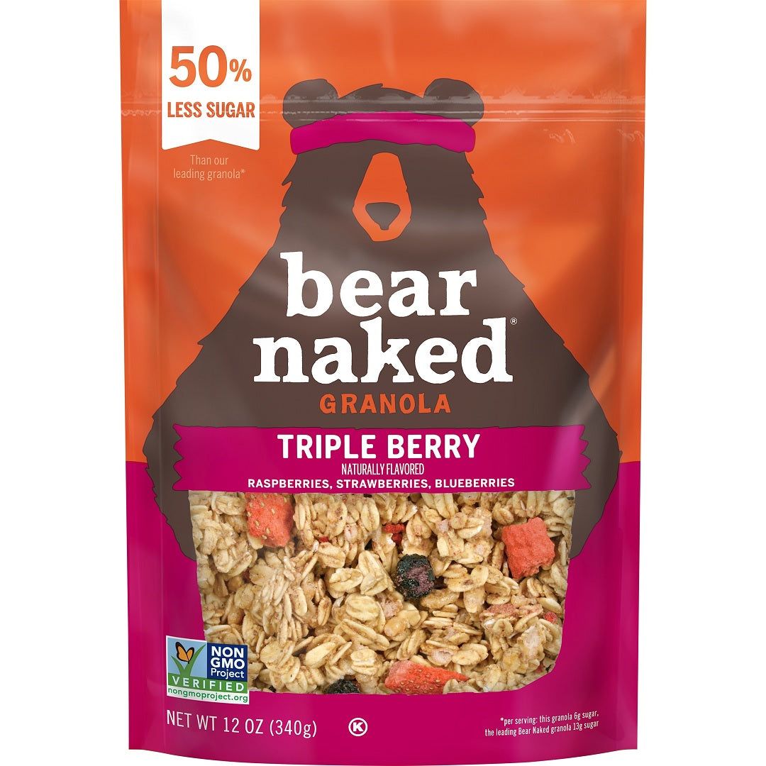 Bear Naked Triple Berry Granola 340g