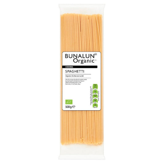 Bunalun Organic Spaghetti 500g