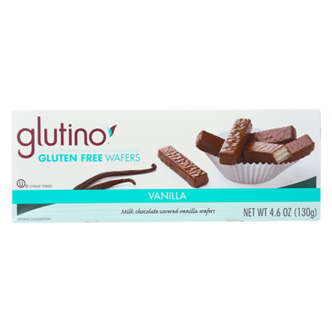 Glutino Gluten-Free Chocolate Coated Vanilla Wafers 130g