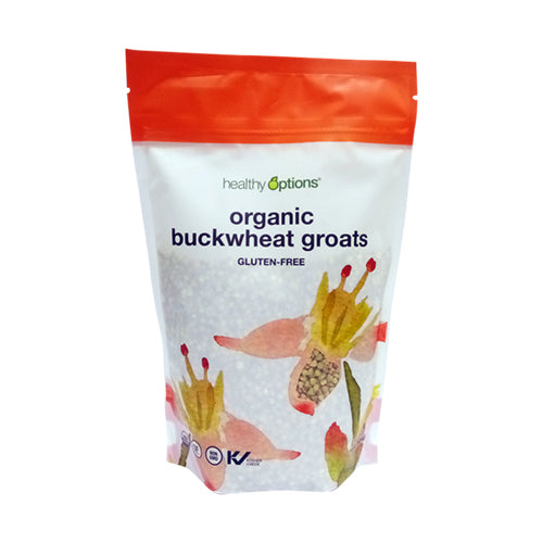 Healthy Options Organic Buckwheat Groats 15 Ounces