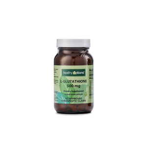 Healthy Options L-Glutathione 500mg 60 Capsules