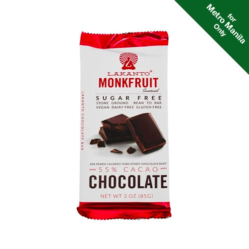 Lakanto Monkfruit 55% Cacao Chocolate 85g