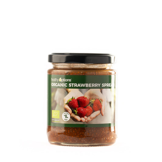 Healthy Options Organic Strawberry Spread with Chia Seeds 250g