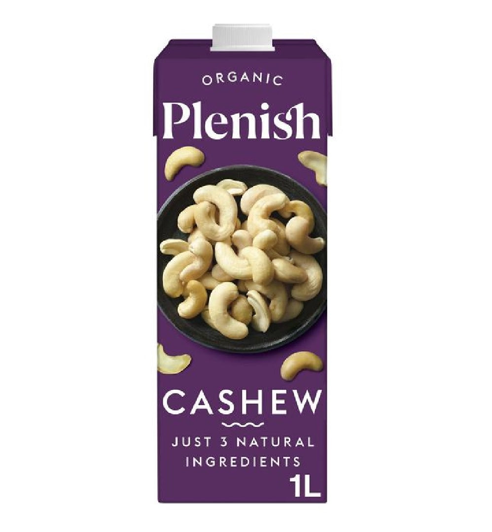Plenish Organic 6% Cashew Milk Unsweetened 1L