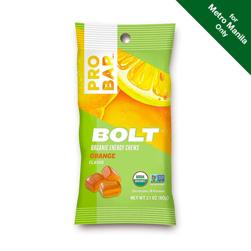 Pro Bar Organic Bolt Orange Energy Chews 60g