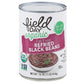 Field Day Organic Black Refried Beans 454g