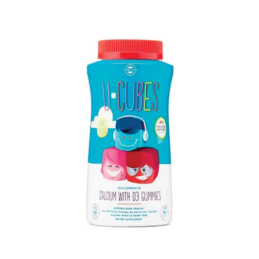 Solgar U-Cubes Children's Calcium with Vitamin D3 Gummies