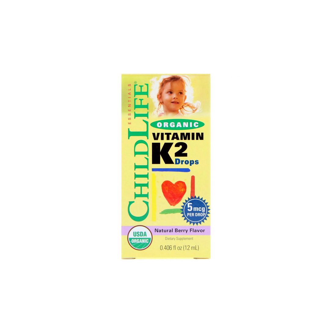 ChildLife Organic Vitamin K2 Drops Natural Berry Flavor 7.5ml