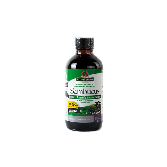 Nature's Answer Sambucus Black Elderberry Juice Concentrate 120ml
