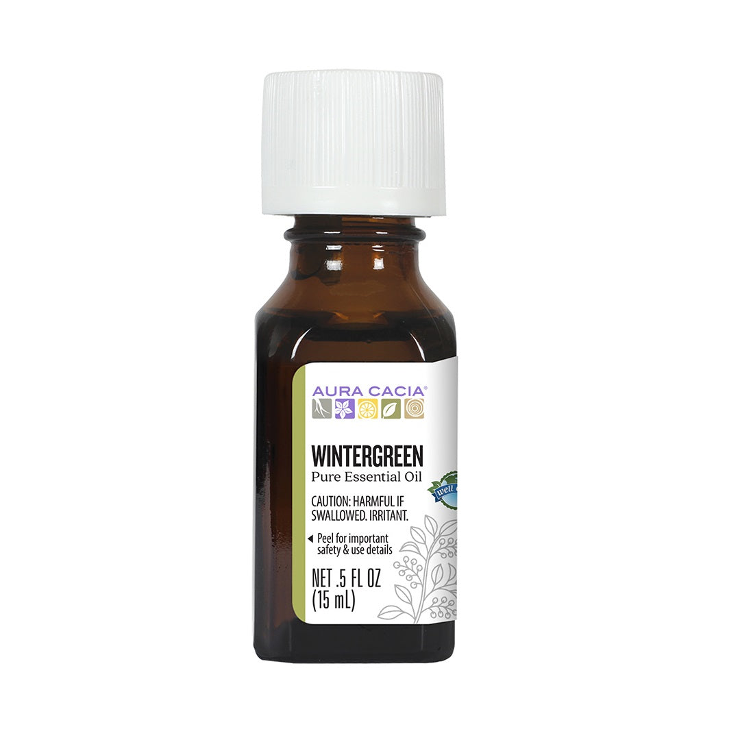 Aura Cacia Wintergreen Essential Oil 15ml
