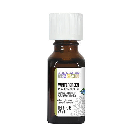 Aura Cacia Wintergreen Essential Oil 15ml