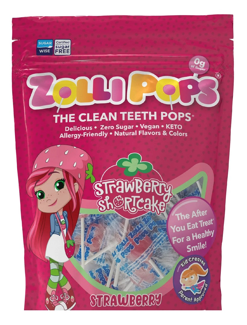 Zolli Pops Strawberry 15pcs