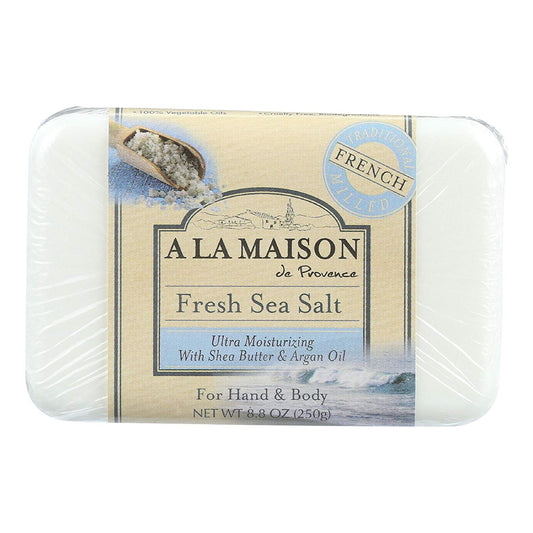 A La Maison Fresh Sea Salt Bar Soap 250g