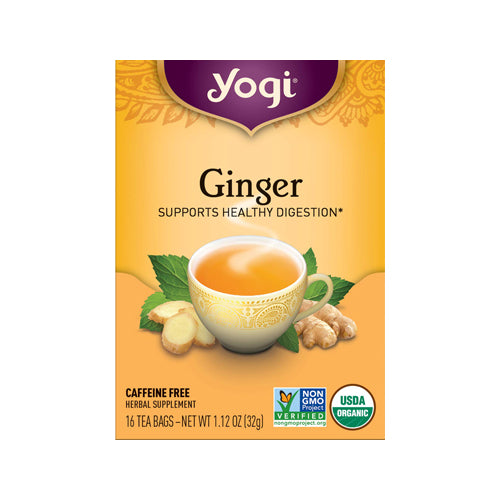 Yogi Organic Ginger Tea 16 Tea Bags