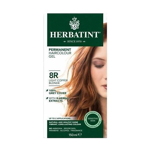 Herbatint 8R Light Copper Blonde Hair Color 150ml