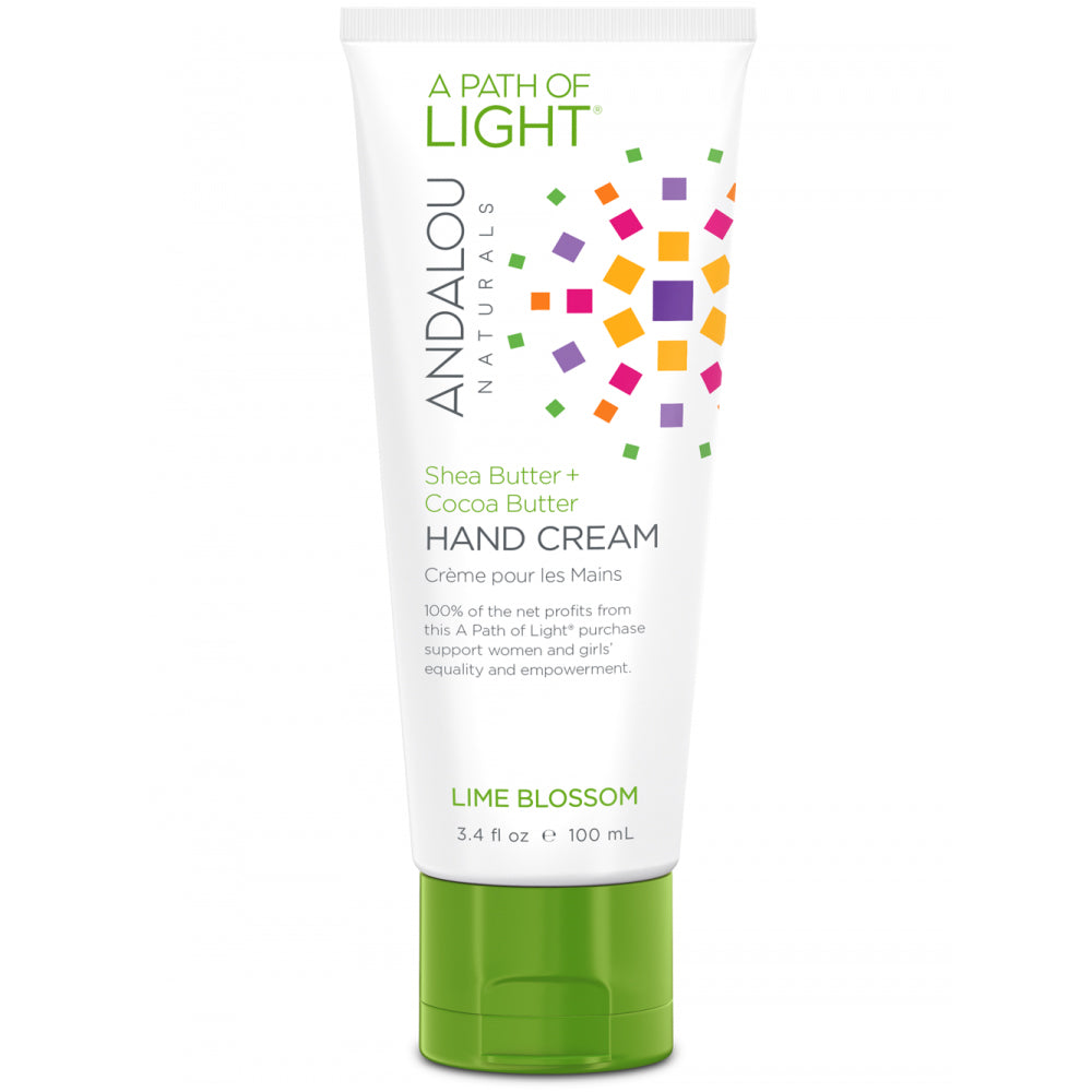 Andalou Naturals A Path of Light Lime Blossom Hand Cream 100ml