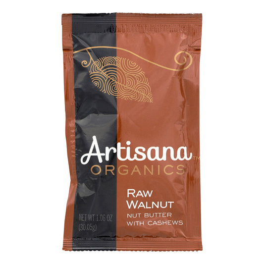 Artisana Organics Raw Walnut Butter with Cashews Squeeze Pack 30g