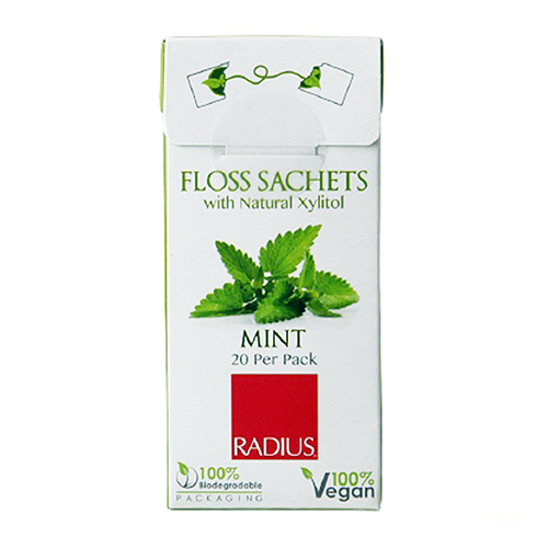 Radius Floss Sachets Mint 20ct