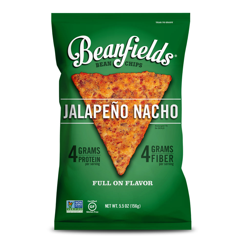 Beanfields Jalapeno Nacho Bean Chips 156g – Healthy Options