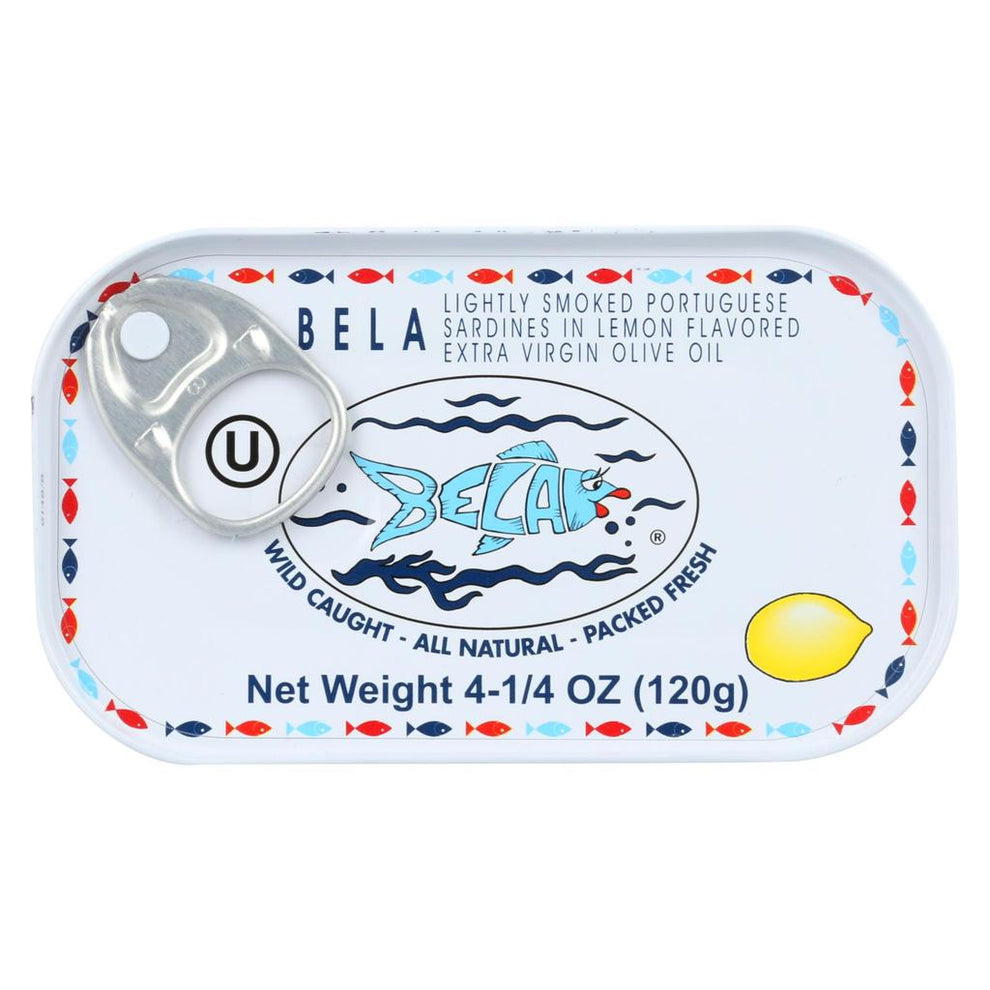 Bela Sardines in Lemon Sauce 120g Healthy Options