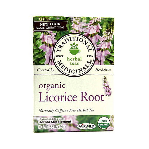 Traditional Medicinals Organic Licorice Root 16 Tea Bags