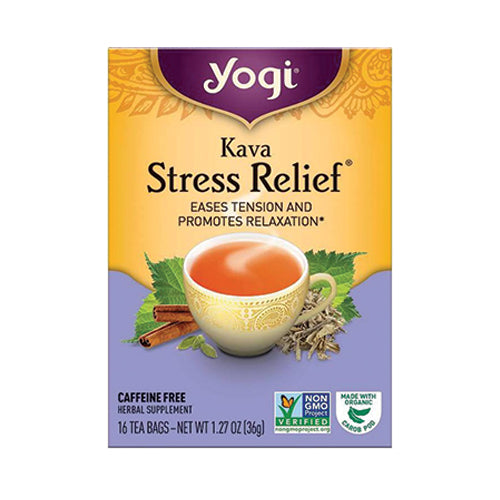 Yogi Organic Kava Stress Relief 16 tea bags