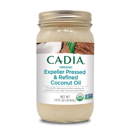 Cadia Organic Expeller Pressed & Refined Coconut Oil 414ml