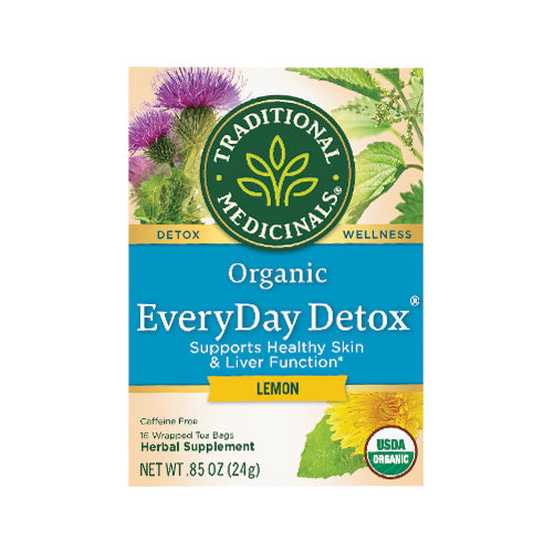 Traditional Medicinals Organic EveryDay Detox Lemon 16 Tea Bags