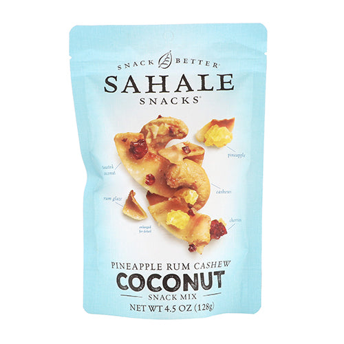 Sahale Pineapple Rum Cashew Coconut Snack Mix 128g