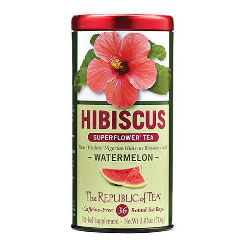Republic of Tea Hibiscus Watermelon 36 tea bags