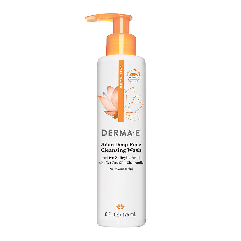 Derma E Anti-Acne Deep Pore Cleansing Wash 175ml