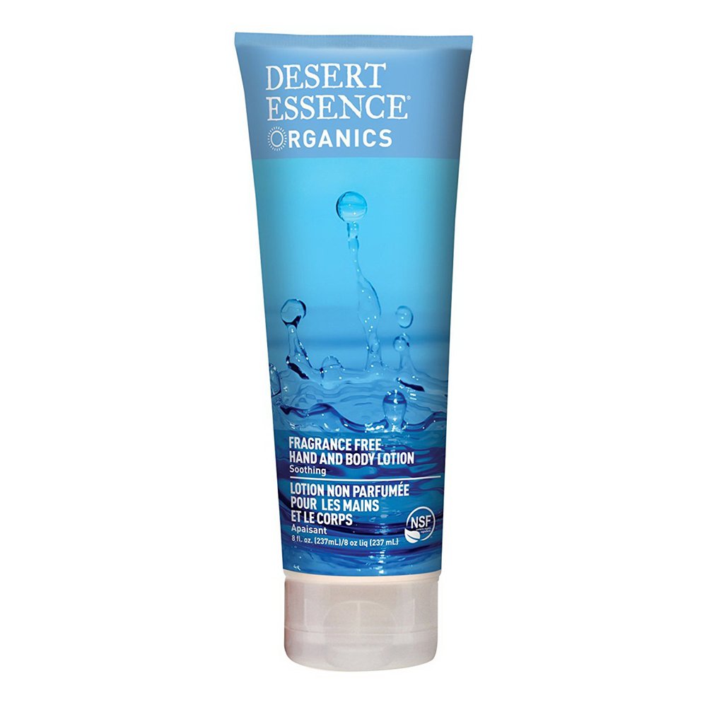 Desert Essence Fragrance-free Hand and Body Lotion 237ml