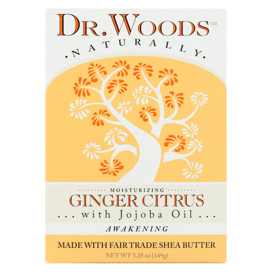 Dr. Woods Ginger Citrus Bar Soap 149g