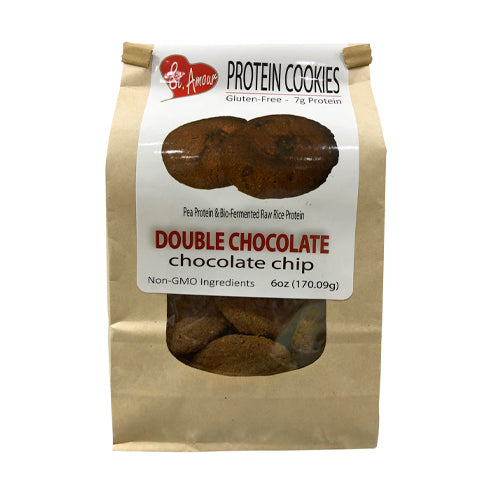 St. Amour Gluten-Free Double Chocolate Chip Protein Cookies 170g