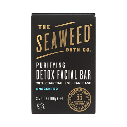 The Seaweed Bath Co. Purifying Detox Facial Bar Unscented 106g