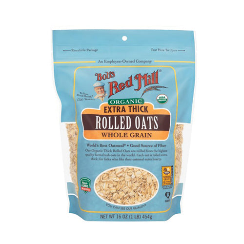 Bob's Red Mill Organic Extra Thick Rolled Oats 454g