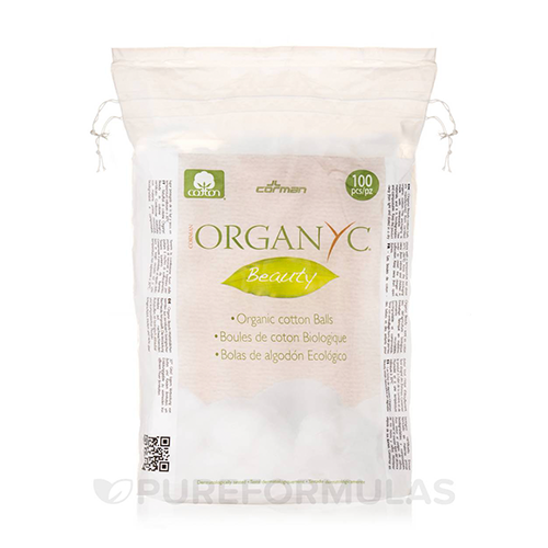 Organyc Beauty Organic Cotton Balls 100ct