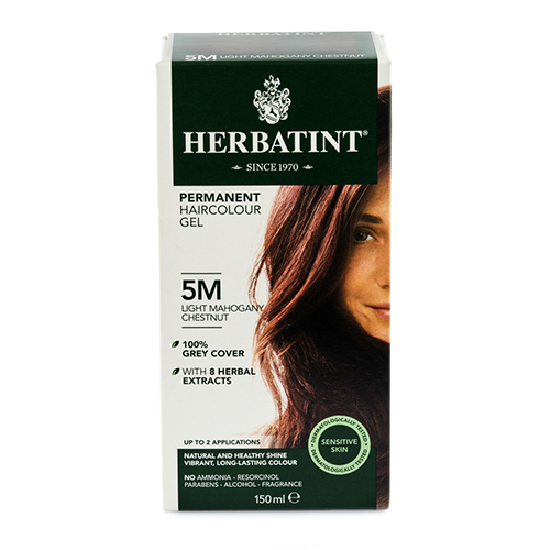 Herbatint 5M Light Mahogany Chestnut Hair Color 150ml