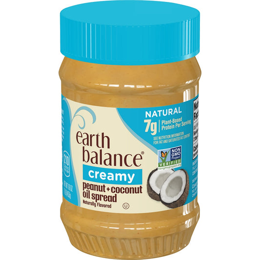 Earth Balance Creamy Coconut & Peanut Spread 453g