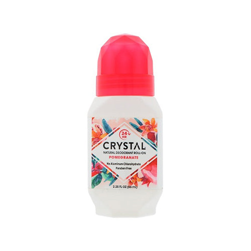 Crystal Body Pomegranate Mineral Roll-on Deodorant 66ml