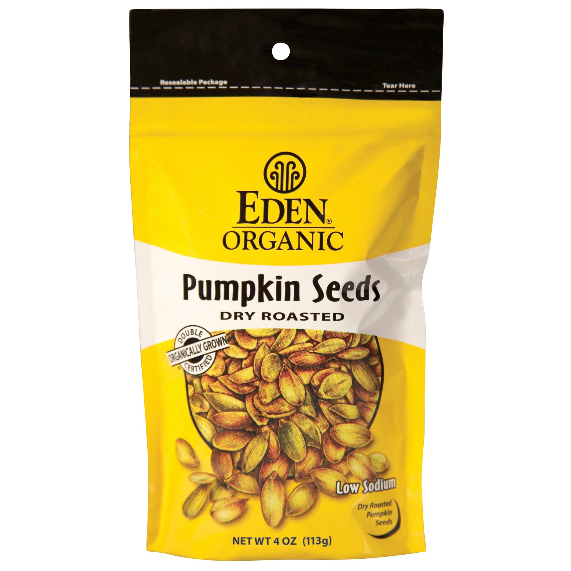 Eden Dry Roasted Pumpkin Seeds 113g