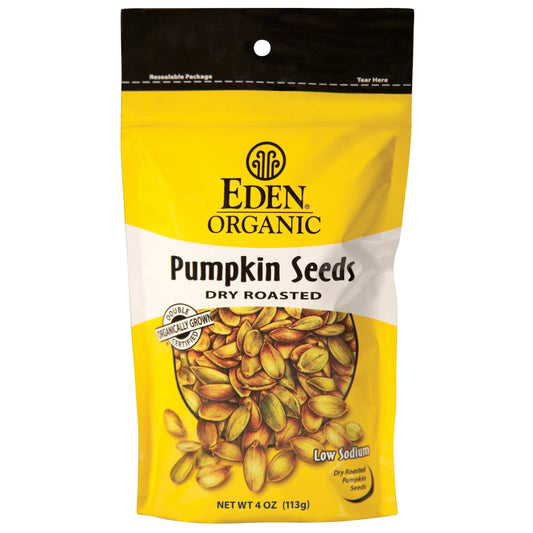 Eden Dry Roasted Pumpkin Seeds 113g