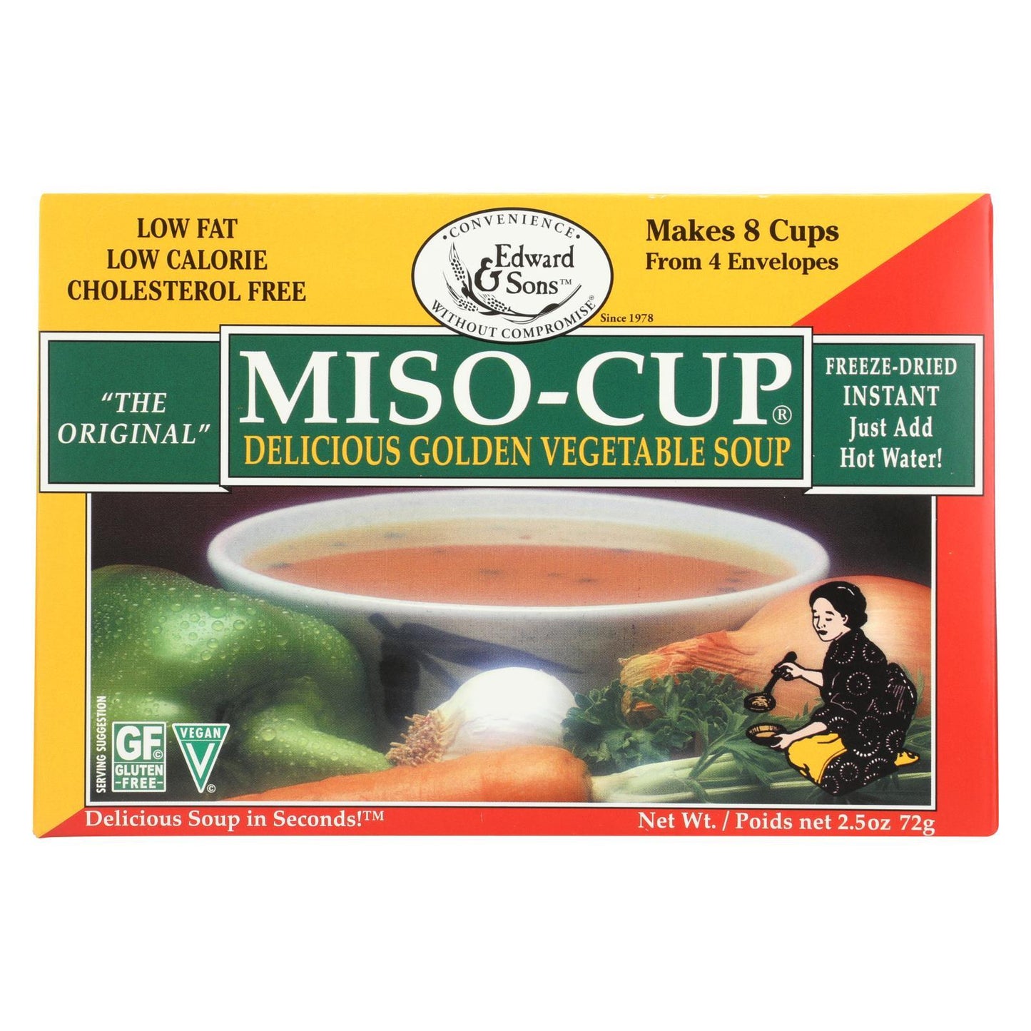 Edward & Sons Original Miso Soup 72g
