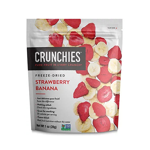Crunchies Freeze-Dried Strawberry Banana 28g
