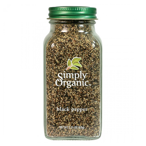 Simply Organic Black Pepper 65g