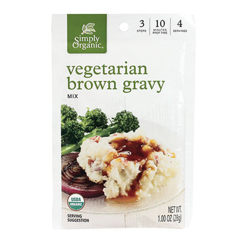 Simply Organic Vegetarian Brown Gravy 28g