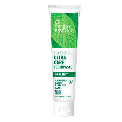 Desert Essence Tea Tree Oil Ultra Care Toothpaste Mega Mint 176g
